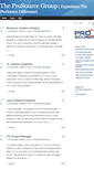 Mobile Screenshot of blog.theprosourcegroup.com